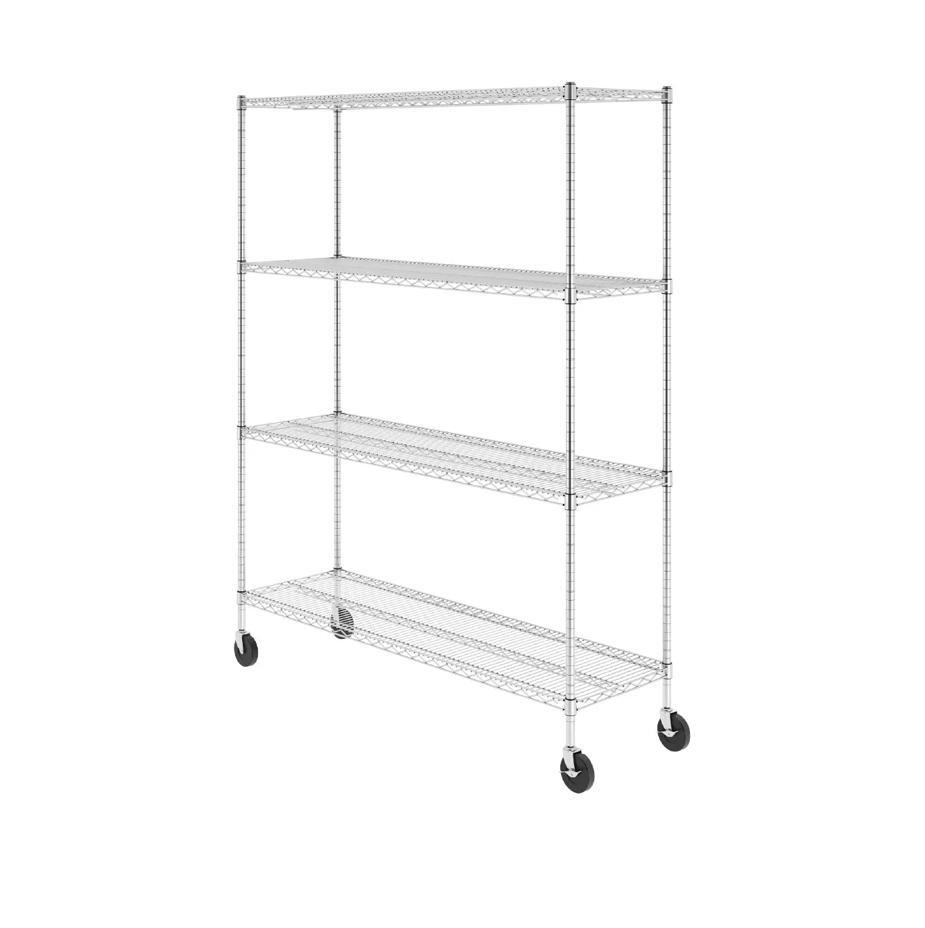 18" x 60" x 72" 4-Tier Wire Rack