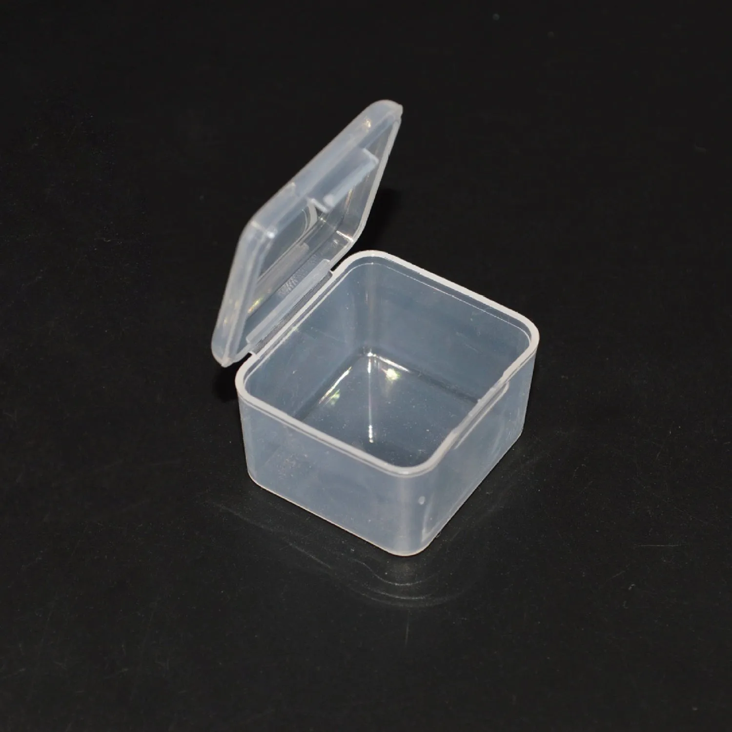 5.5, 4.5 & 3.4 cm Clear Storage Boxes Combo