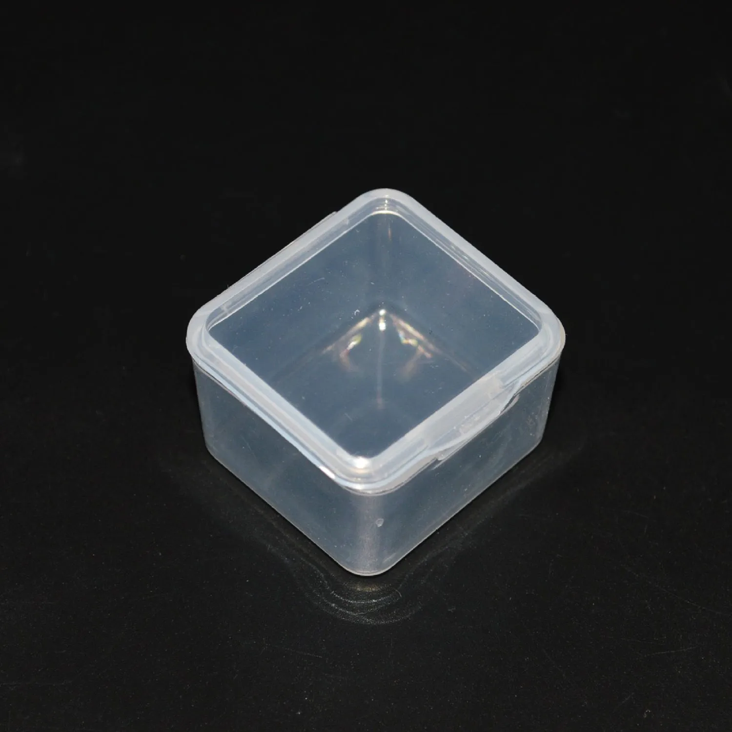 5.5, 4.5 & 3.4 cm Clear Storage Boxes Combo