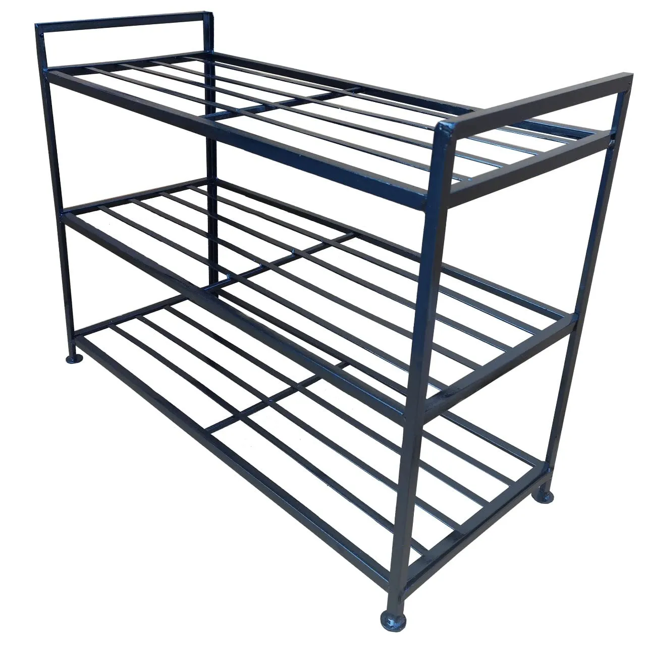 A-One Steels Metal Shoe Rack With 3 Slabs