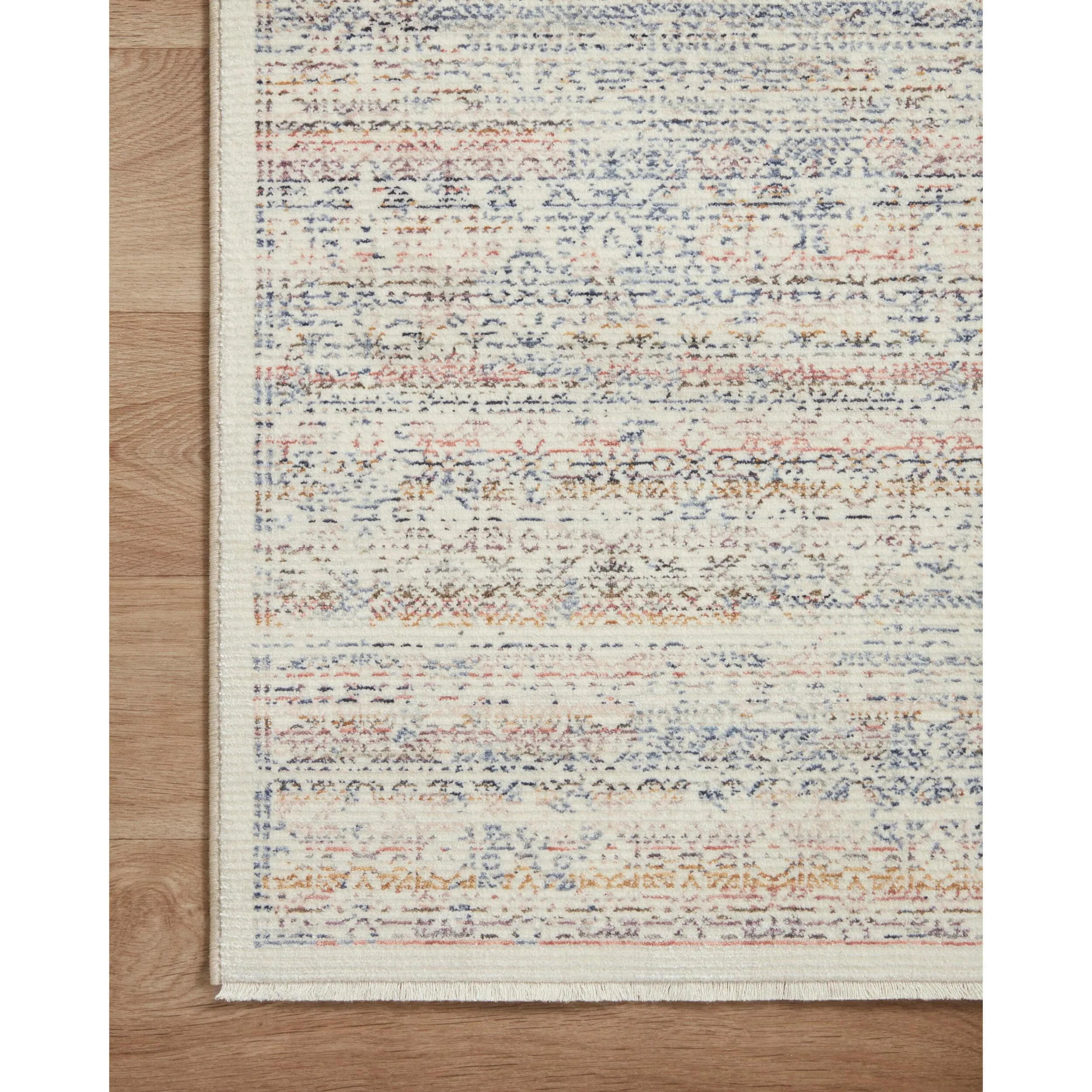 Amber Lewis x Loloi Rug Zuma ZUM-01, Ivory/Multi