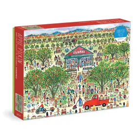 Apple Pickin Jigsaw Puzzle Orchard Harvest Image 1000 Pieces