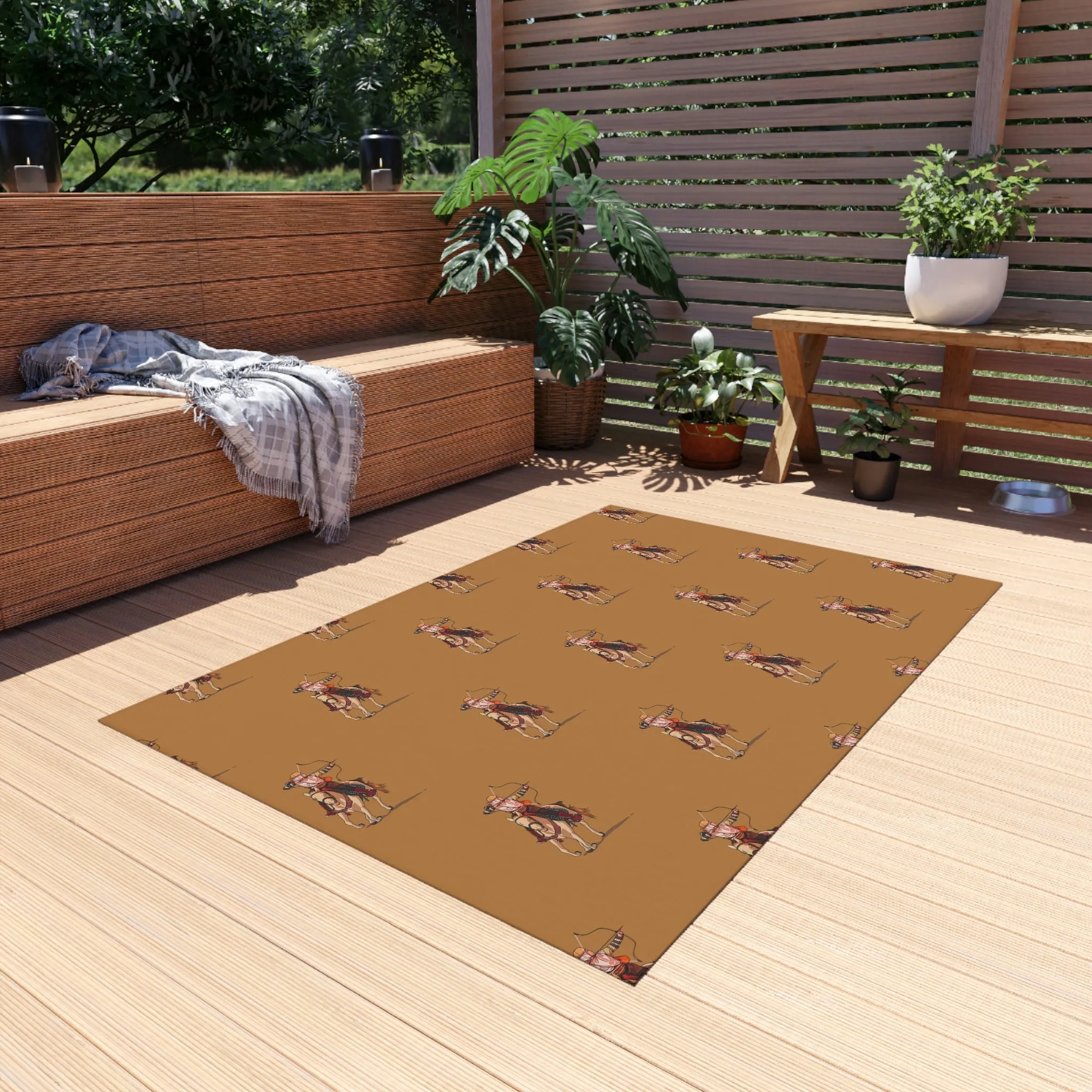 Arrow Horse POD Outdoor Rug