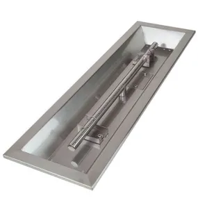 Athena 48-Inch Linear Drop-In Stainless Steel Burner Pan DIP-LN-48