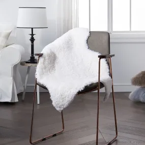 Australian white sheepskin rug