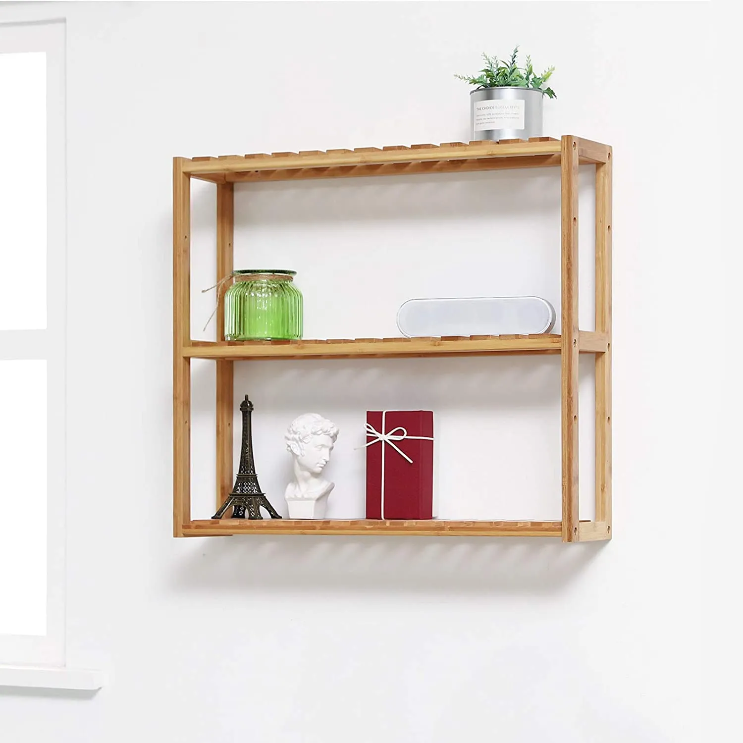 Bamboo Bathroom Shelf