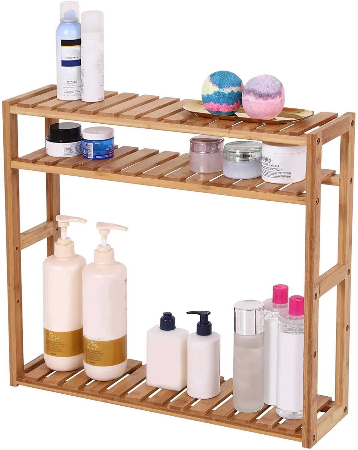 Bamboo Bathroom Shelf