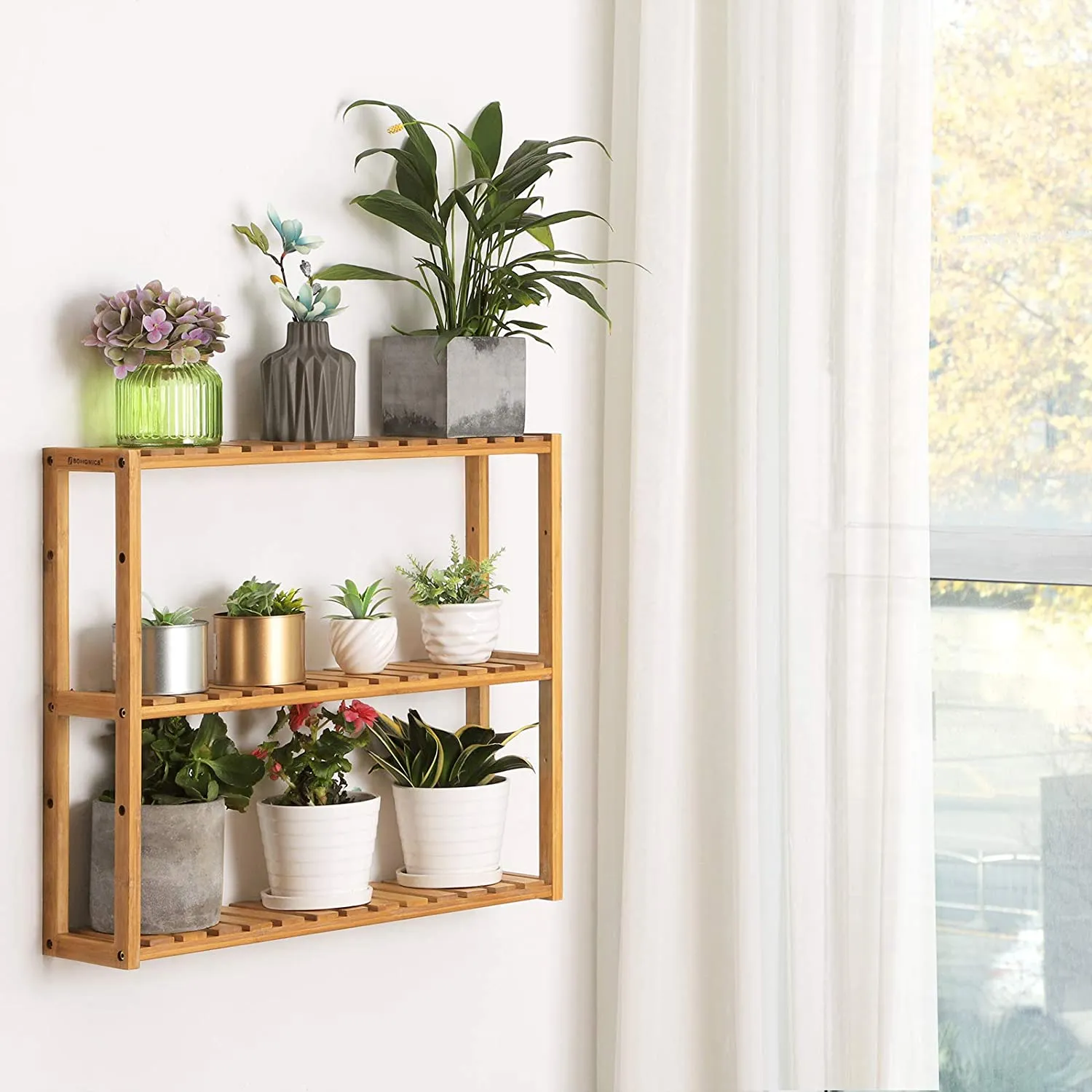 Bamboo Bathroom Shelf