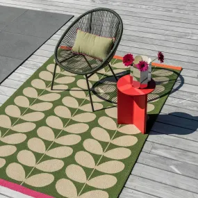 Basil Solid Stem Outdoor Rug