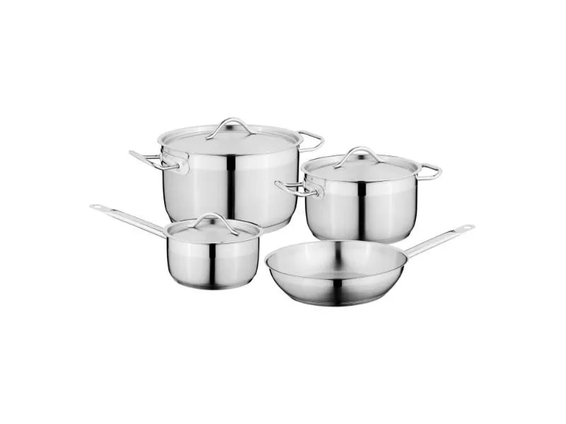 BergHOFF Hotel 7Pc 18/10 Stainless Steel Cookware Set