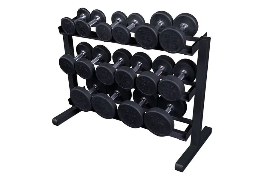 Body-Solid 3-Tier Horizontal Dumbbell Rack (GDR363B)