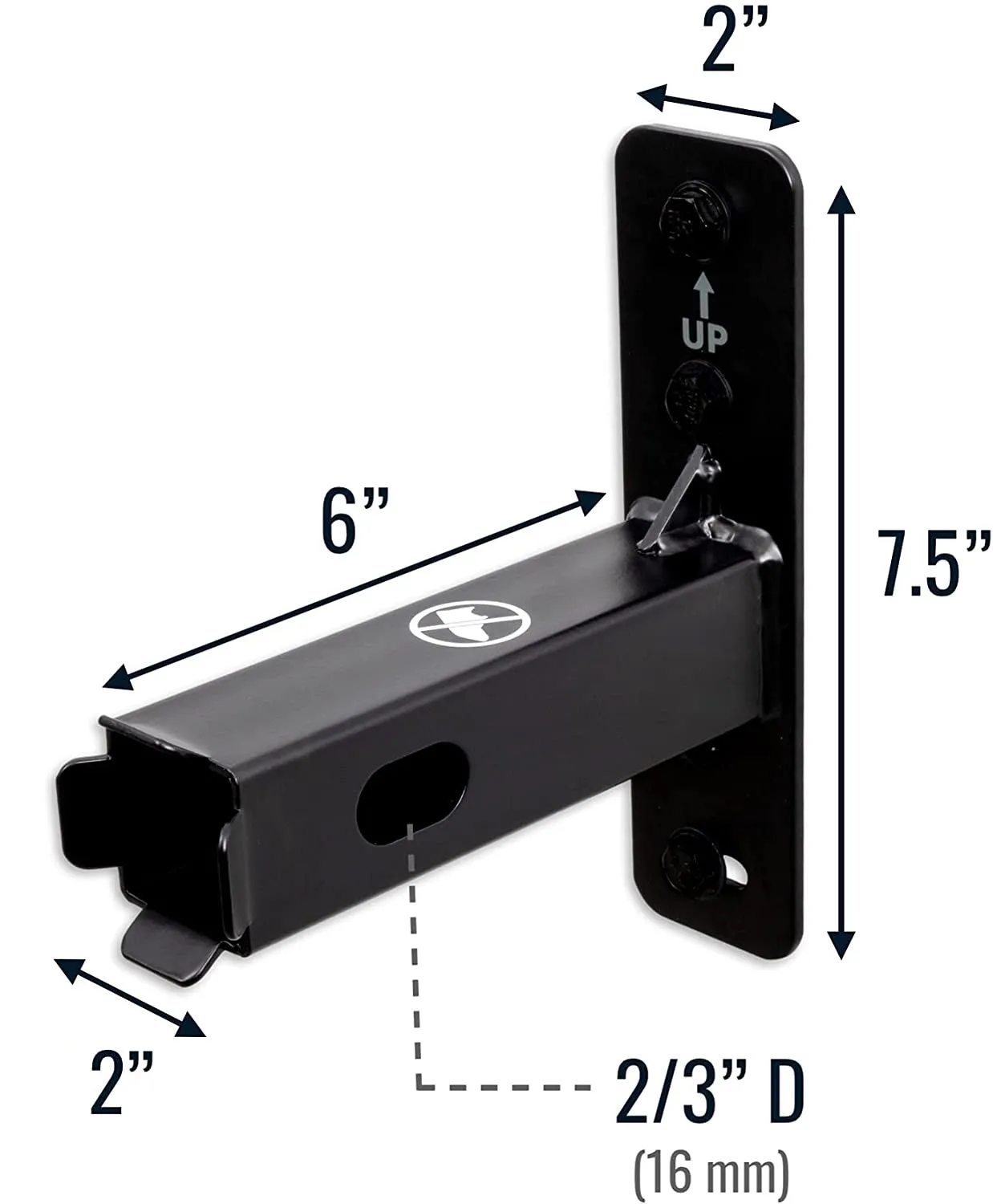 Car Tow Hitch Wall Mount