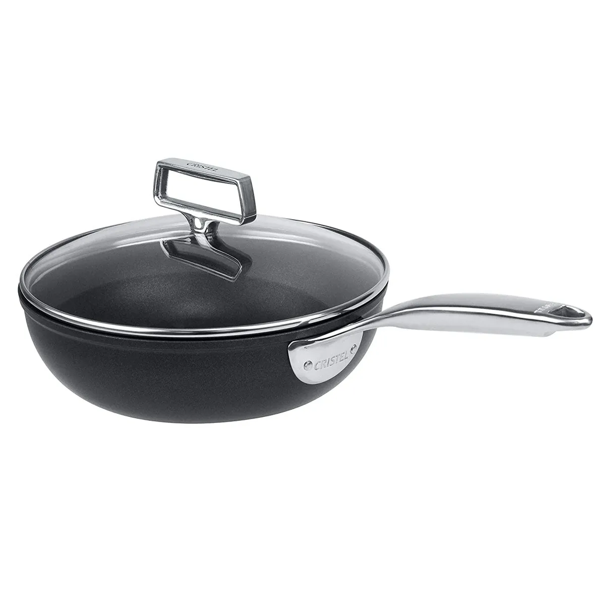 Cristel Castel Pro Ultralu 3.5-Quart Sauté Pan