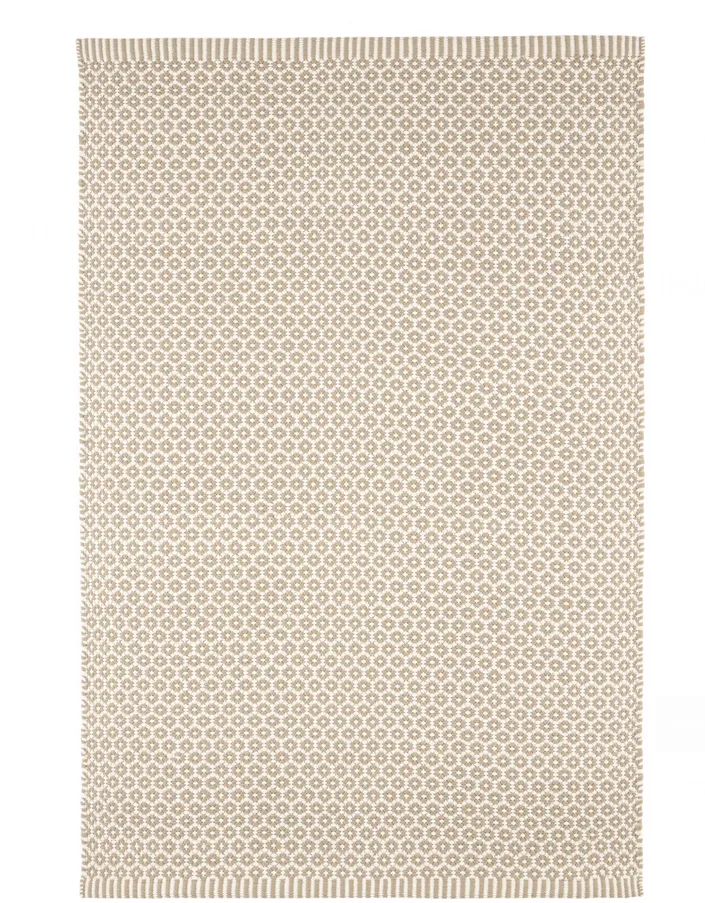 Dash & Albert Finn Khaki Handwoven Indoor/Outdoor Rug