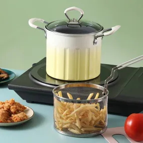 DEEP FRYING POT WITH STRAINER 3 LTRS