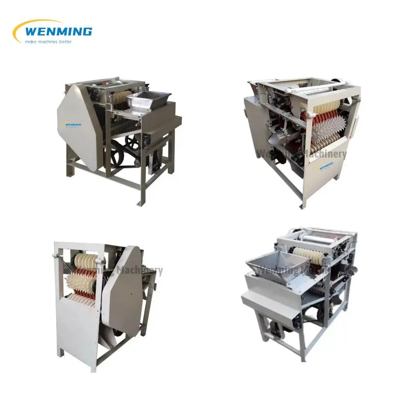 Efficient Groundnut Frying And Peeling Machine Peanut Husk Removal Machine