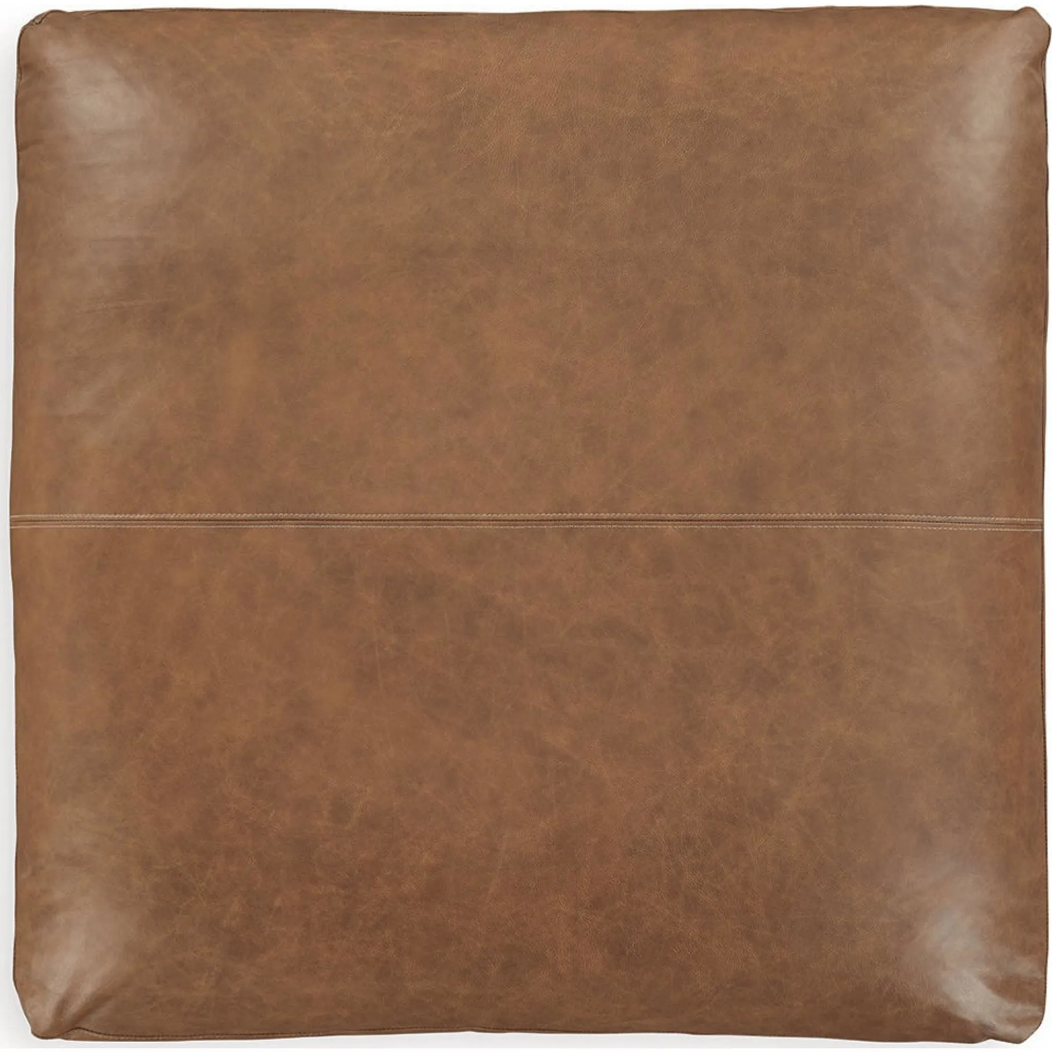 Emilia Oversized Accent Ottoman - Caramel