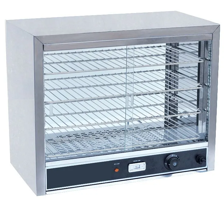 Empire Heated Pie Cabinet Countertop Display Warmer 850mm Wide - DH-805