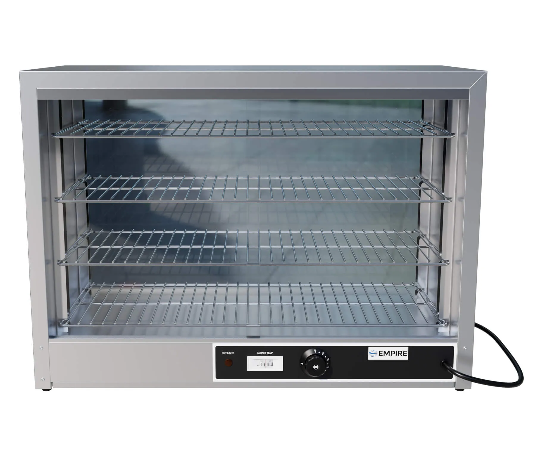 Empire Heated Pie Cabinet Countertop Display Warmer 850mm Wide - DH-805