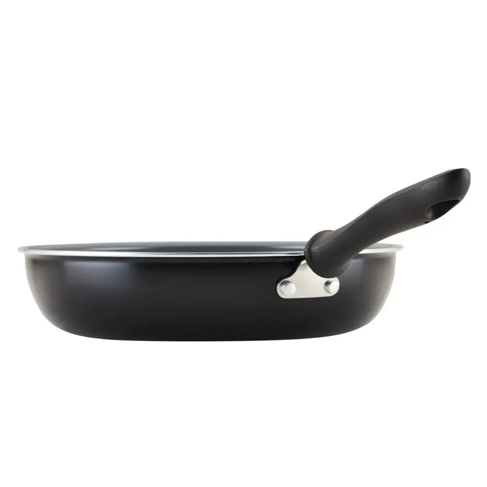 Farberware Reliance Pro 9", 11" Nonstick Ceramic Twin Pack Skillets Black/Gray