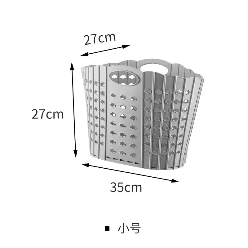 Foldable Laundry Basket / Space Saving Clothes Storage Bag Shelves / Toys Organizer Multipurpose Storage