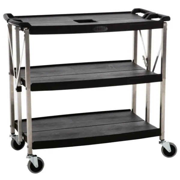 GenWare Large 3 Tier Foldable Trolley pack of 1