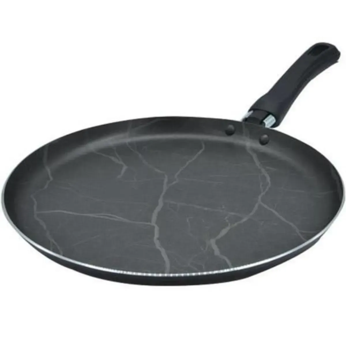 Gold Marble Crepe Pan with Ergonomic Handle