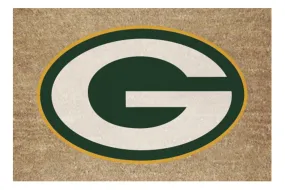 Green Bay Packers Colored Logo Door Mat