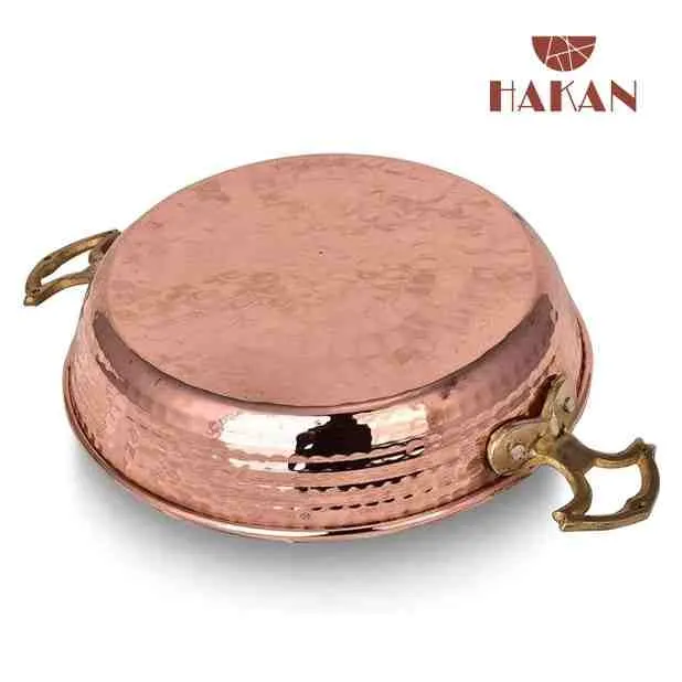 Handmade Copper Omelet Pan | Hakan