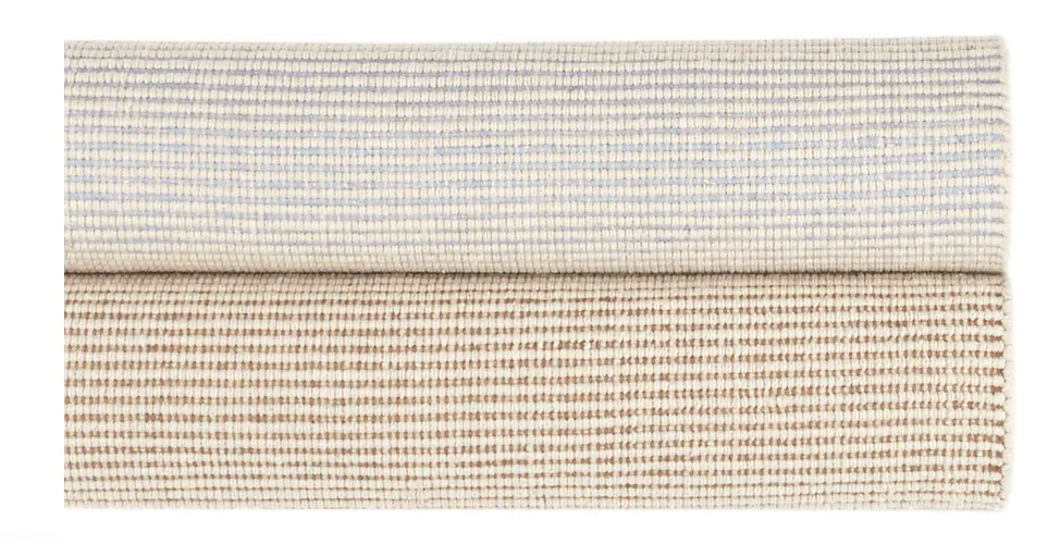 Haverhill Handwoven Cotton Rug - French Blue