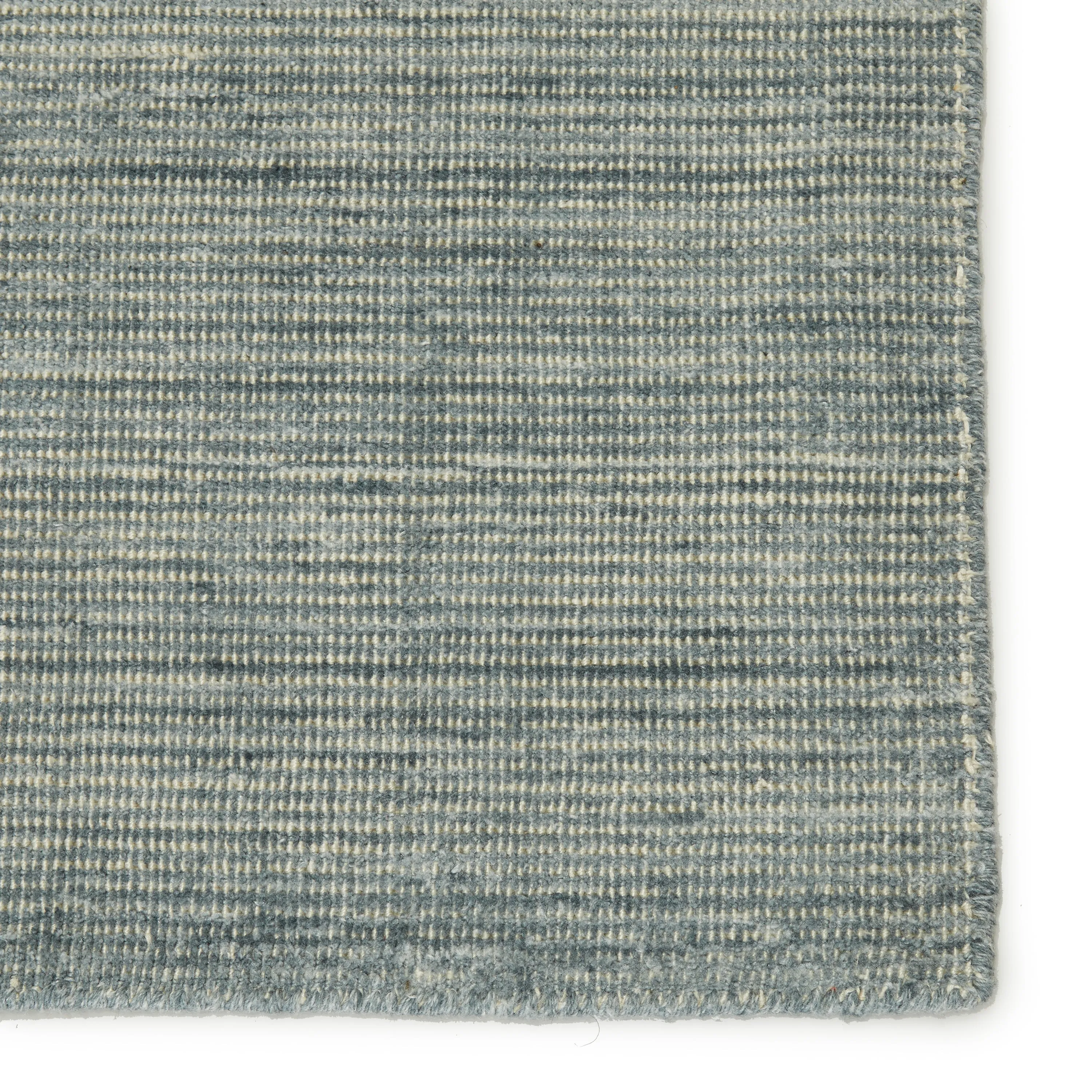 Jaipur Living Brevin Danan Handmade Indoor/ Outdoor Solid Blue/ Gray Area Rug