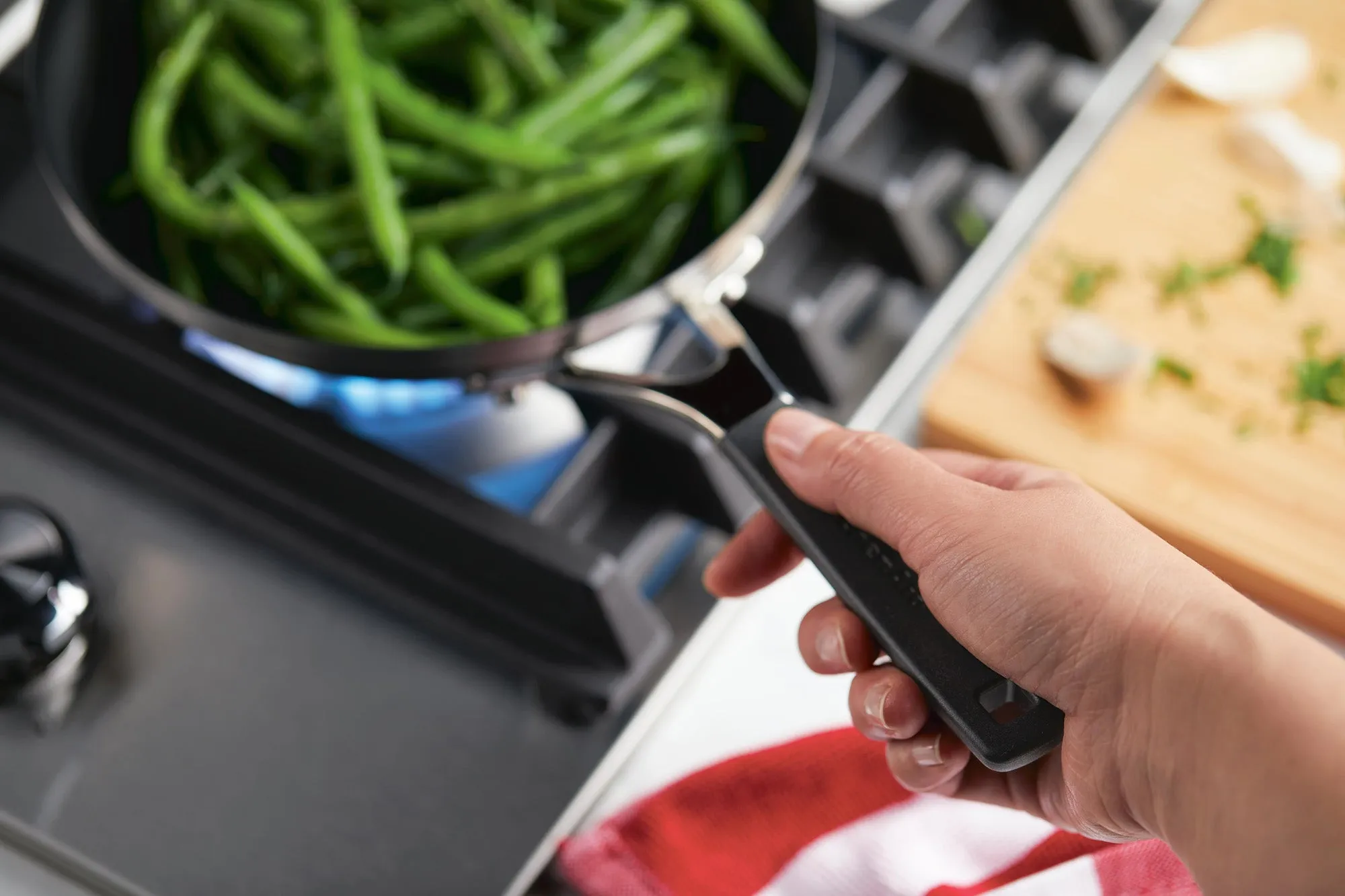 KitchenAid Stainless Steel Nonstick Frying Pan Set, 2-Piece, Brushed Stainless Steel