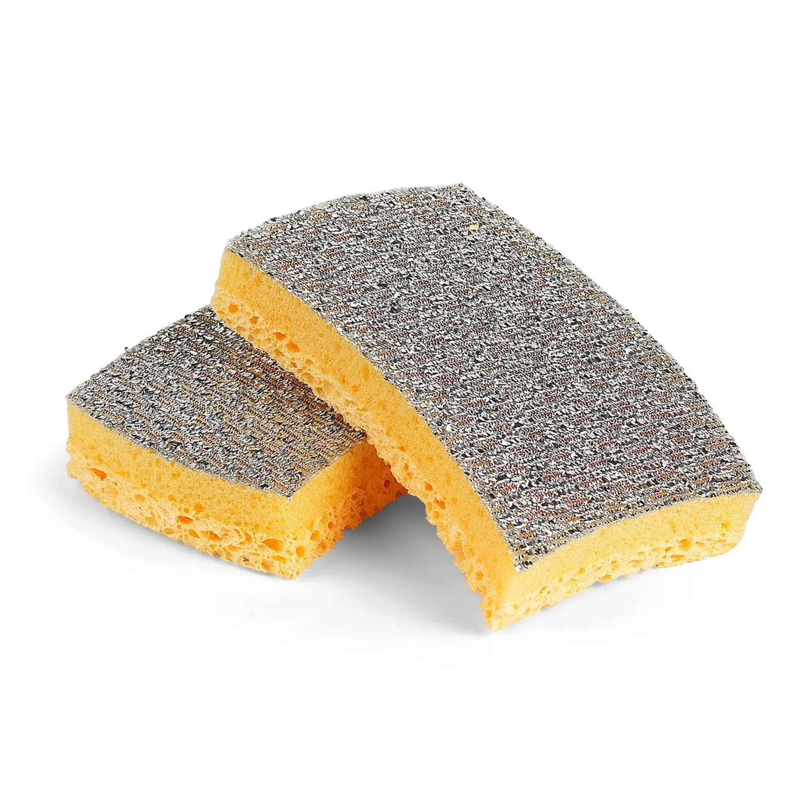 Kleeneze Double Sided Washing Up Scourer Sponge 2 Pack