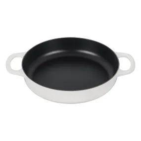 Le Creuset Signature Enameled Cast Iron Everyday Pan, 11-Inches, White