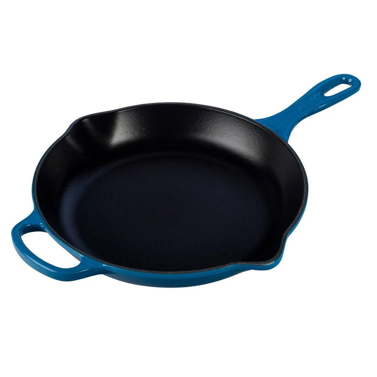 Le Creuset Signature Enameled Cast Iron Skillet, 9-Inches, Marseille