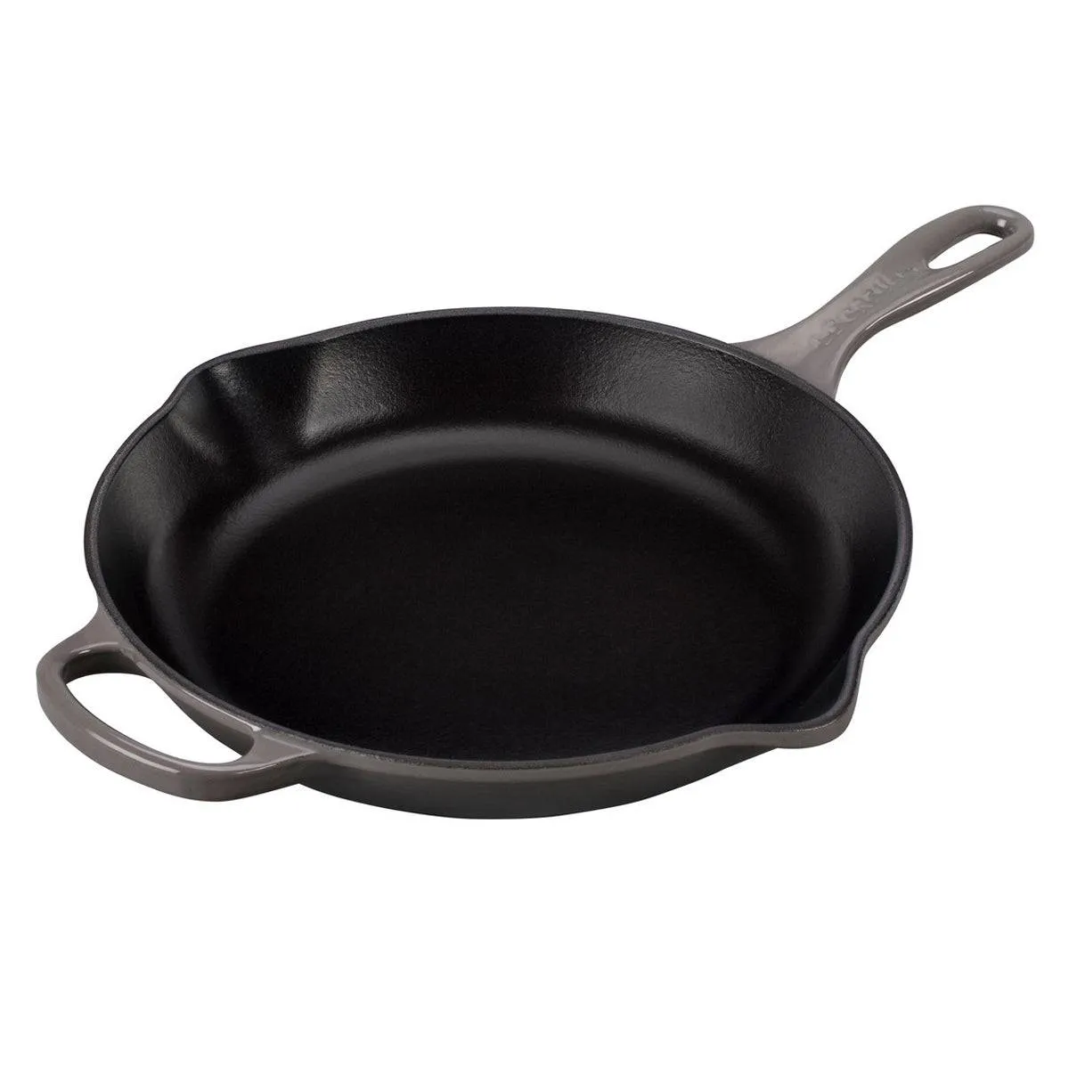 Le Creuset Signature Enameled Cast Iron Skillet, 9-Inches, Oyster