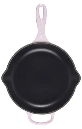 Le Creuset Signature Enameled Cast Iron Skillet, 9-Inches, Shallot