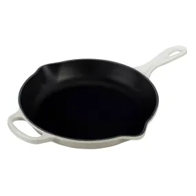 Le Creuset Signature Enameled Cast Iron Skillet, 9-Inches, White