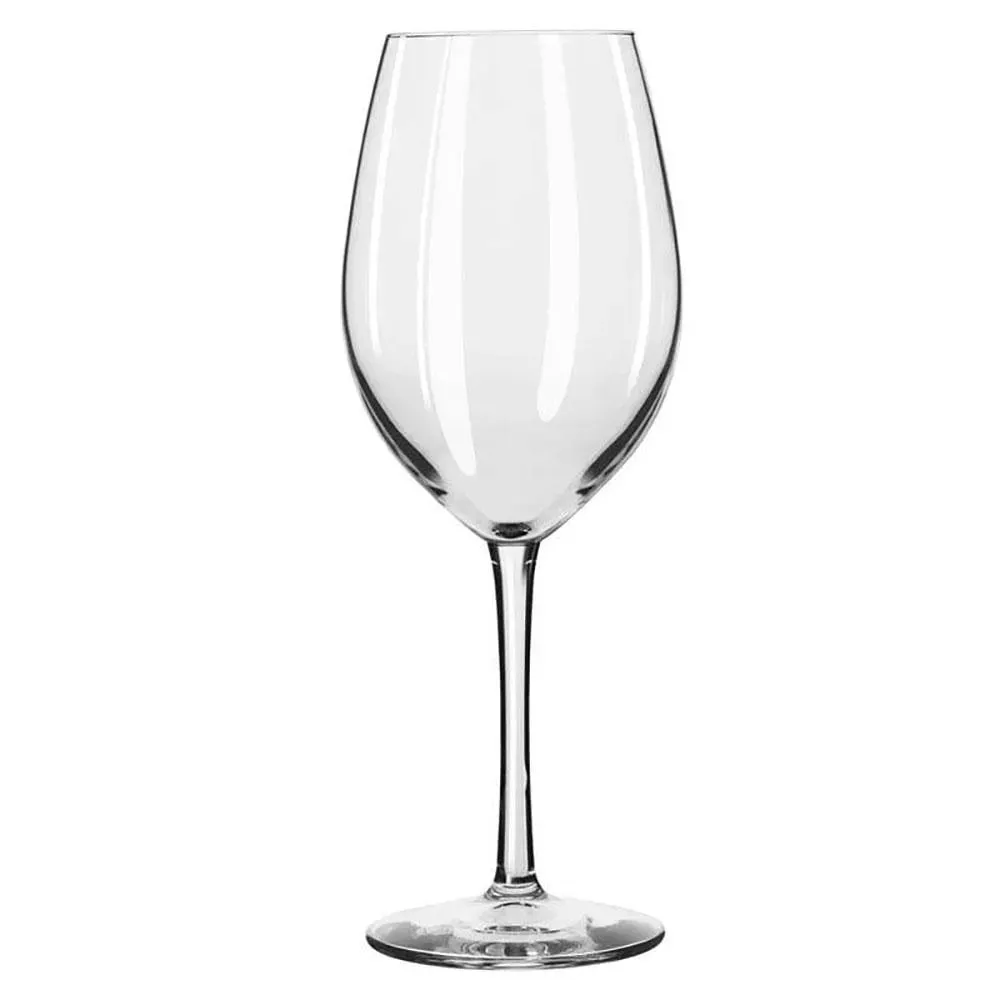 Libbey 7553 Vina Series 17 oz Customizable Tall and Stemmed Wine Glass for Red or White Wine,Case of 12 Pcs