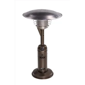 Living Accents 11000 BTU Propane Stainless Steel Tabletop Patio Heater 75 sq ft