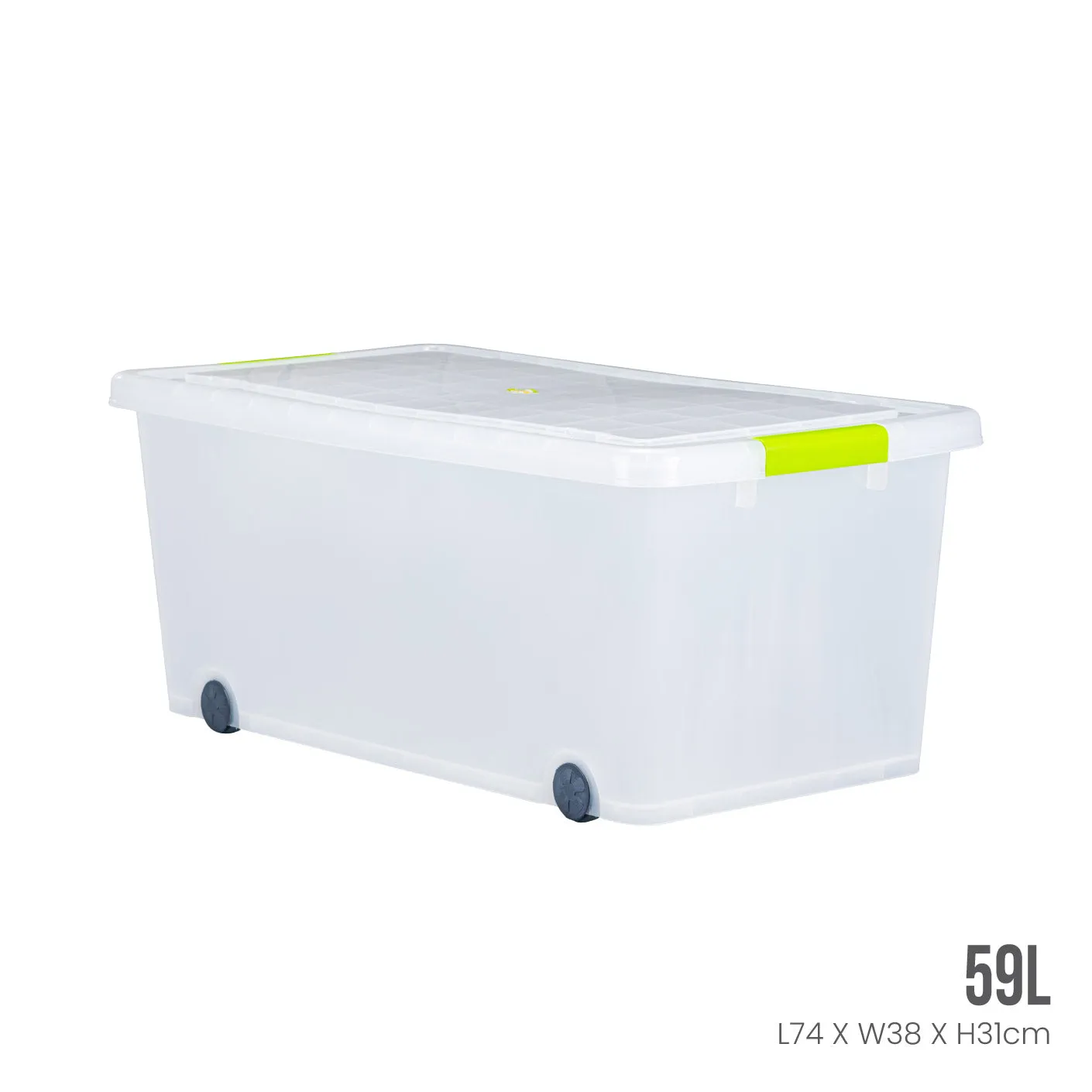 LONG STORAGE BOX W/WHEEL (1090)