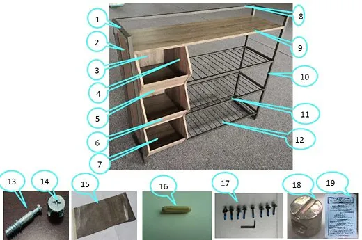 Maccenet Shoe Rack