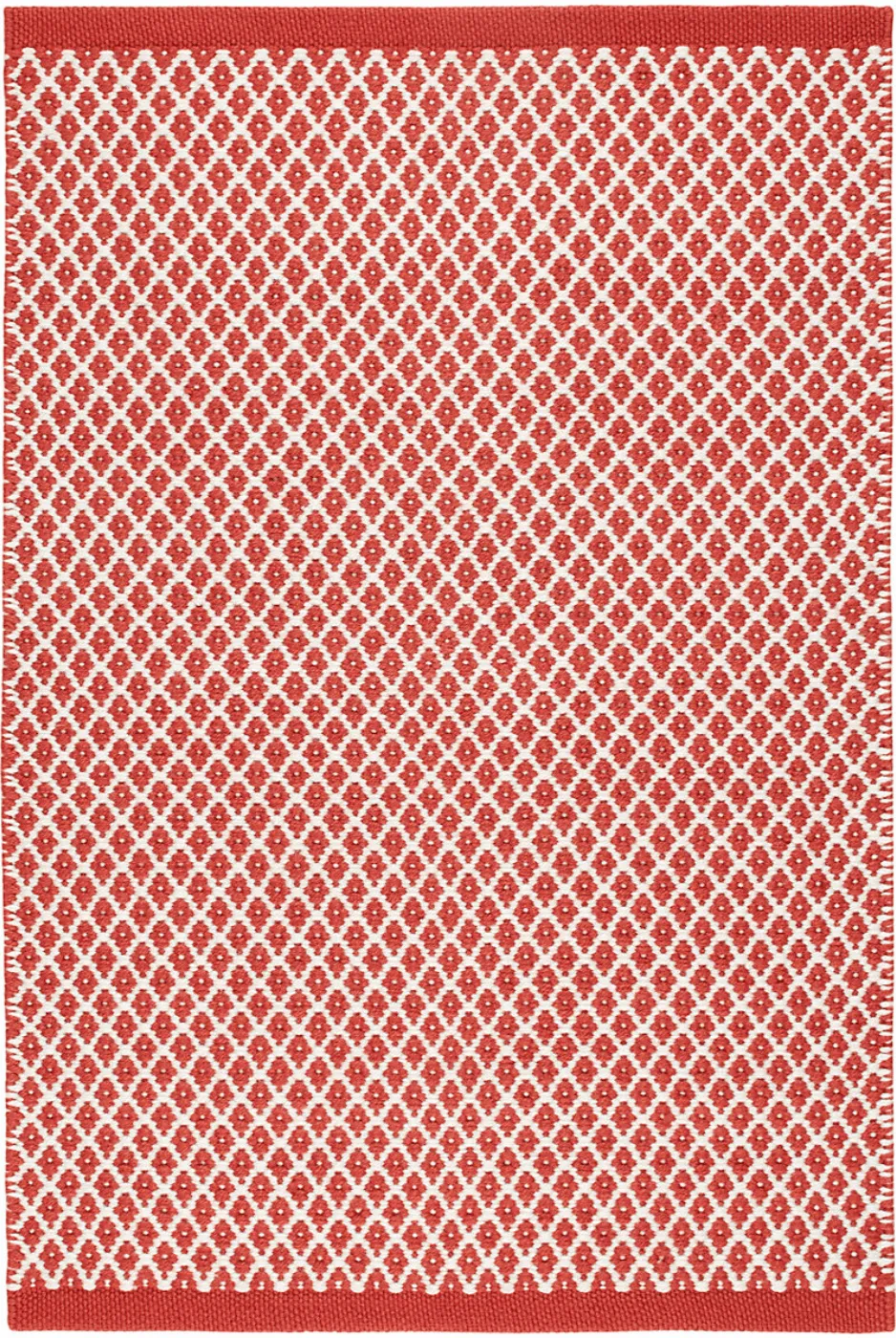 Mainsail Handwoven Indoor/Outdoor Rug - Red