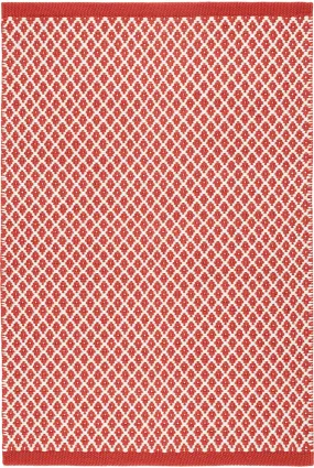 Mainsail Handwoven Indoor/Outdoor Rug - Red