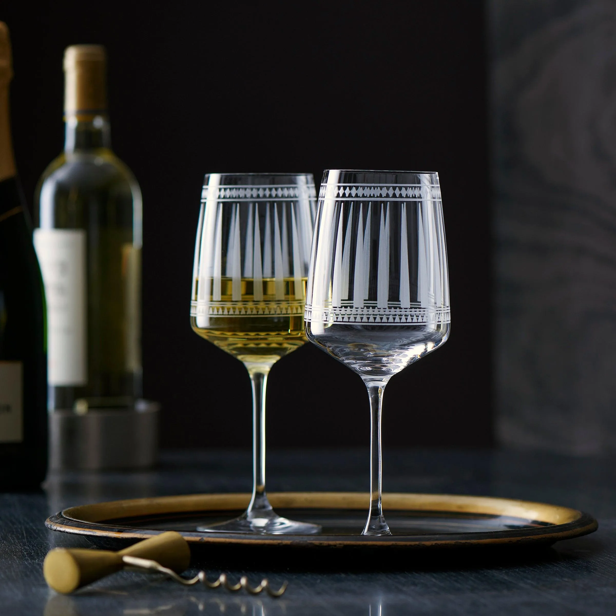 Marrakech White Wine Glasses