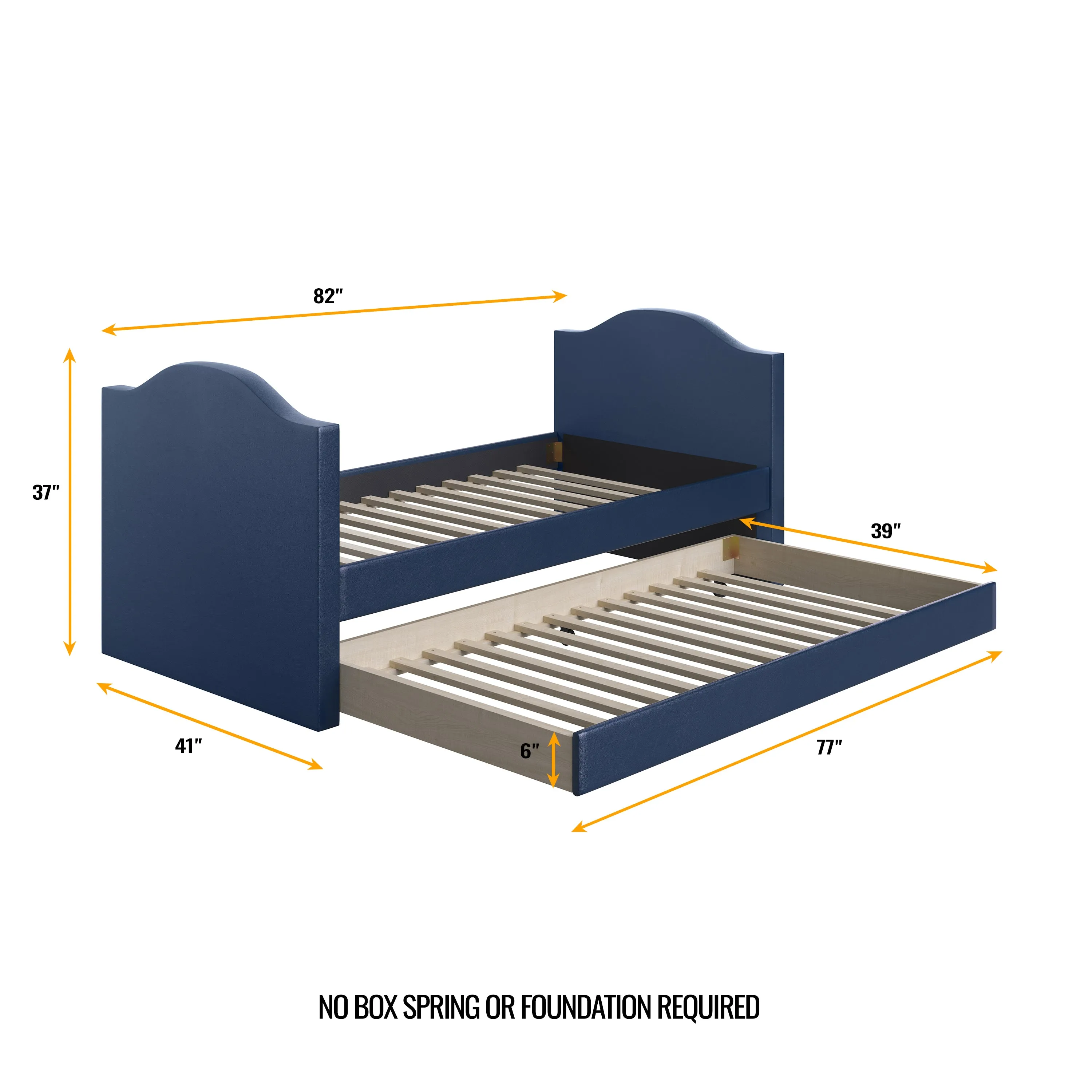 Messina Daybed with Trundle