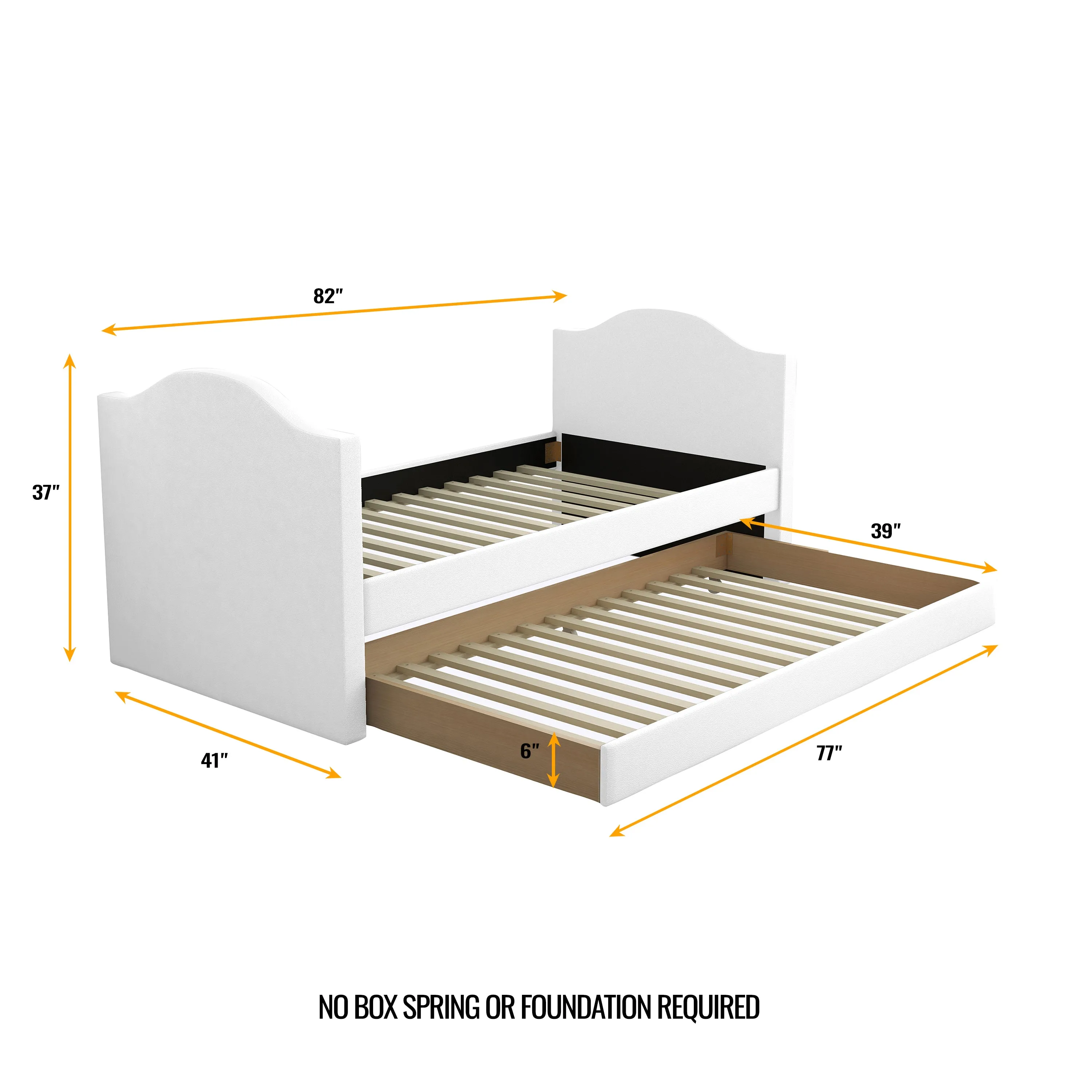 Messina Daybed with Trundle