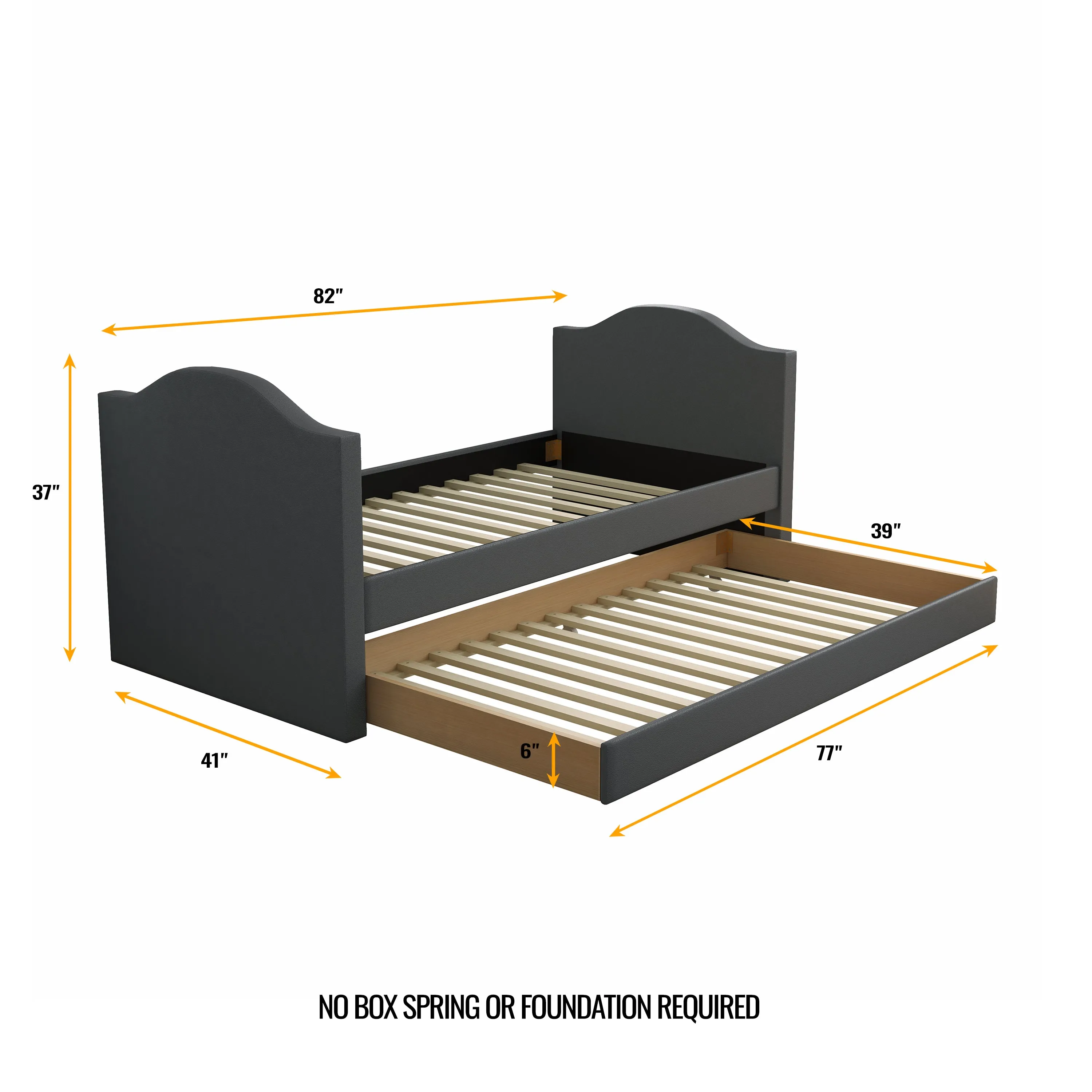 Messina Daybed with Trundle