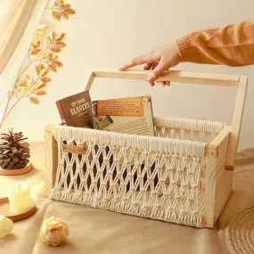 Millie Handcrafted Organizer Basket