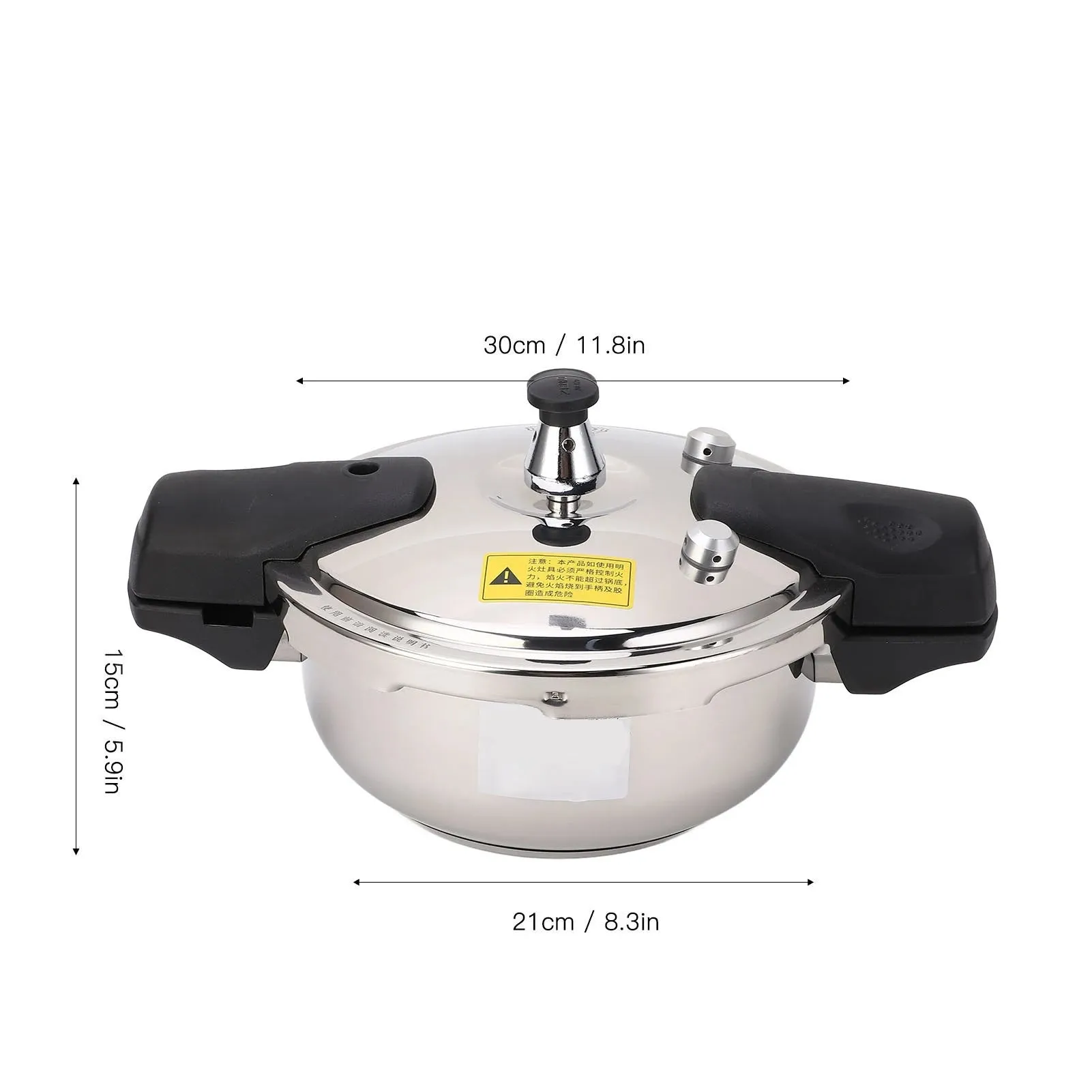 Mini Pressure Cooker Safe Explosion Proof 1.8 Liter Pressure Cooker